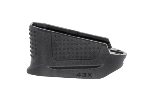 Strike Industries Enhanced Magazine Plate +2 Rounds, For Glock 43X/G48, Black
