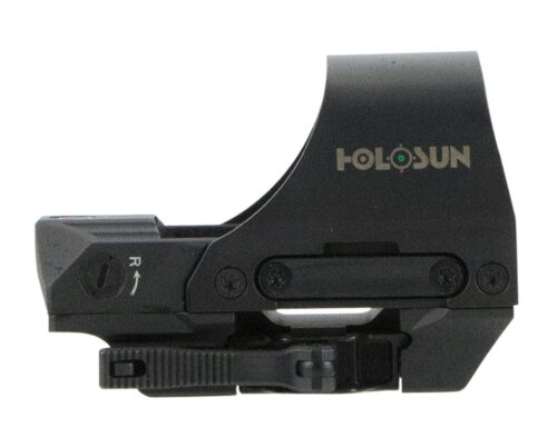 Holosun HE510C-Green Open Reflex 2MOA DOT/65MOA Circle AR15/M4 Optic BLK