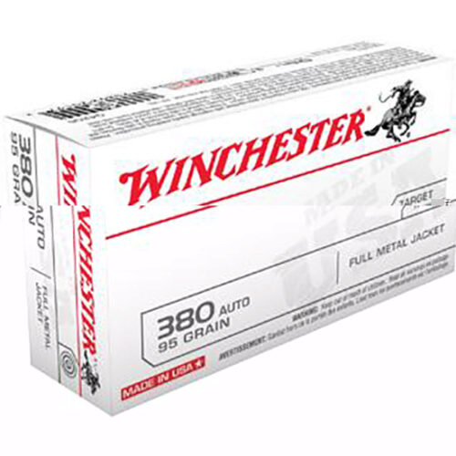 WIN USA 380ACP 95GR FMJ 50/500
