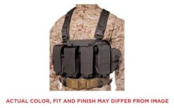 BLACKHAWK Commando Chest Harness, 4 Magazine Pouches, Black