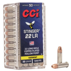 CCI STINGER 22LR HP 50RDs/BOX