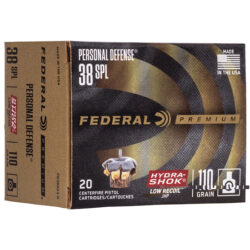 FED PD HYDRA-SHK 38SPL 110GR 20/200