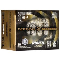 FED PUNCH 38 SPL 120GR JHP 20/200