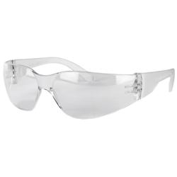 Radians MR0110ID Mirage Safety Eyewear Adult Clear Lens Polycarbonate Clear Frame