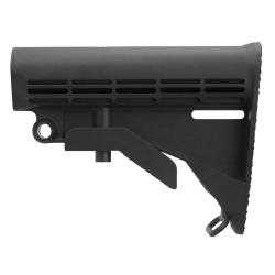 Aim Sports G.I Style AR15/M4 Stock, Adjustable Mil-Spec QD Sling Mount
