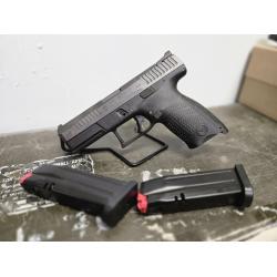 USED CZ P-10 C 9MM 2x15RD Magazines BLK
