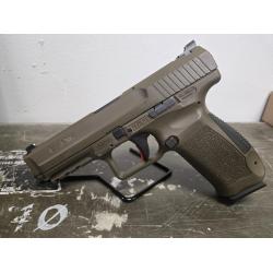 USED Canik TP9SF 9MM 2x18RD Magazines Patriot Brown Color Case