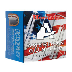 Hornady, American Gunner, 380ACP, 90 Grain, XTP, 25 Round Box