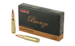 PMC Ammunition, Bronze, 308 Winchester, 147 Grain, Full Metal Jacket, 20 Round Box