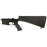 KAK Industry KF-15 Complete Lower Receiver, Semi, A2 Grip, A2 Stock, Anodized Finish, Black