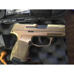 USED Sig Sauer P365 9MM 2x10RD Magazines, 2 holsters, original case. Special Color