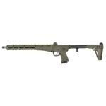 Kel-Tec, Sub 2000 Multi Mag, Semi-automatic Rifle, 16.1" Threaded Barrel, Matte Finish, Green, 1 Magazine, 15 Rounds