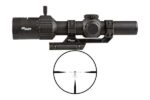 Sig Sauer, Tango MSR, Rifle Scope, 1-8X24mm SFP 30MM, Illuminated MOA Reticle BLK