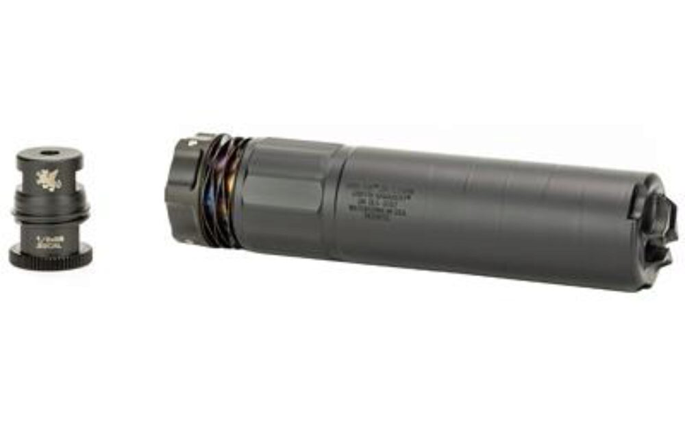 GRIFFIN ARMAMENT DUAL-LOK PSR 556 SUPPRESSOR Black