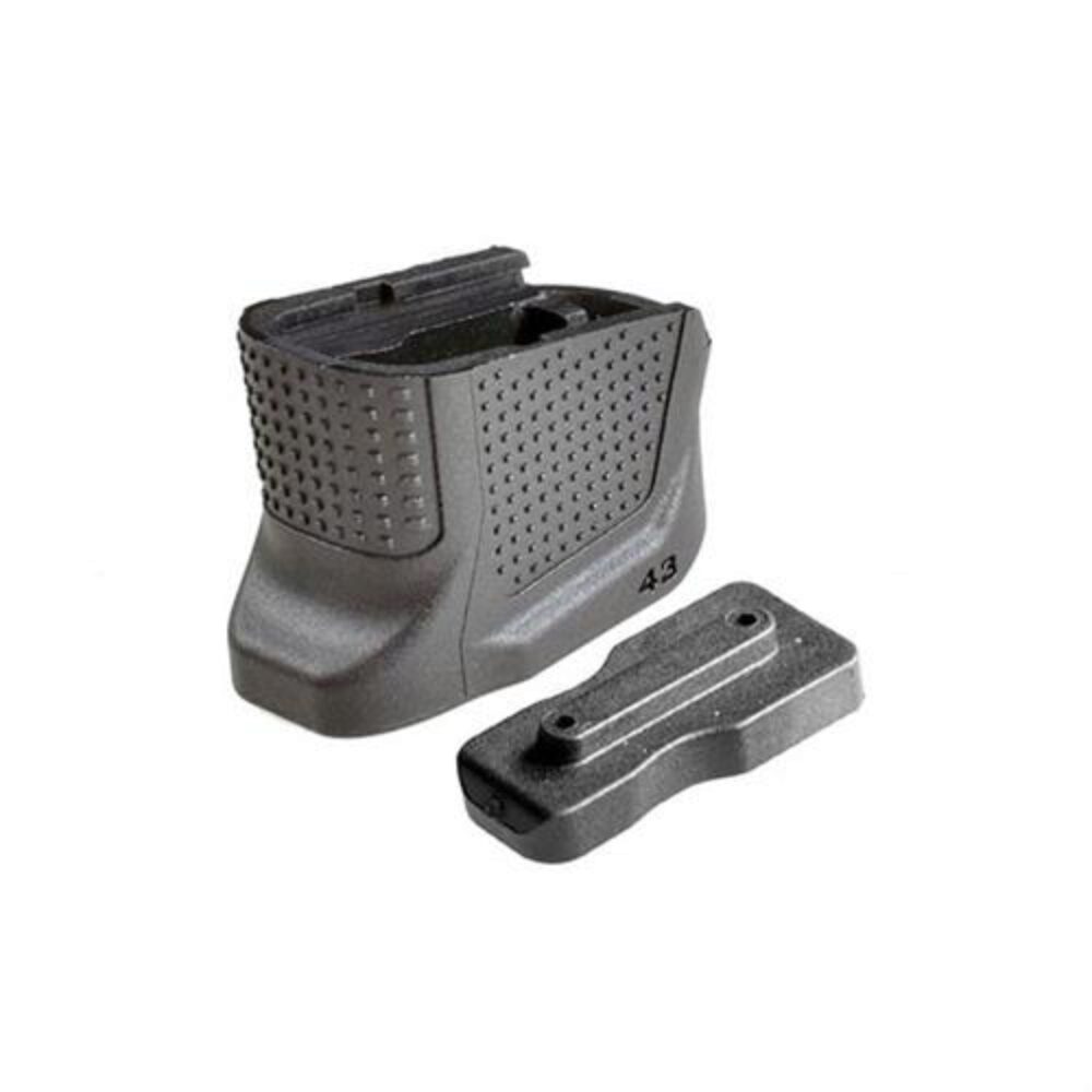 Strike Industries Enhanced Magazine Plate Fits Glock 43, +2, Black
