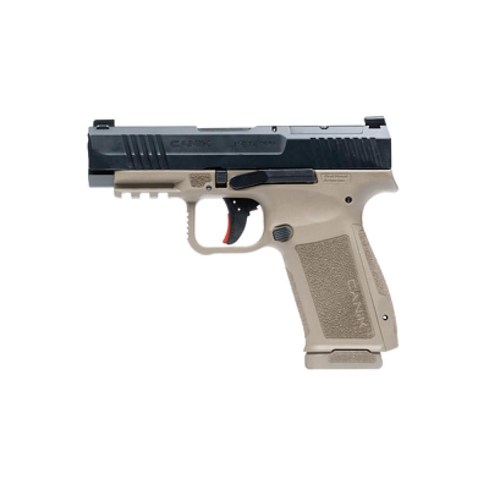 CANIK METE MC9LS 9MM 3.63" 2x17rd MAGS FDE/BLK