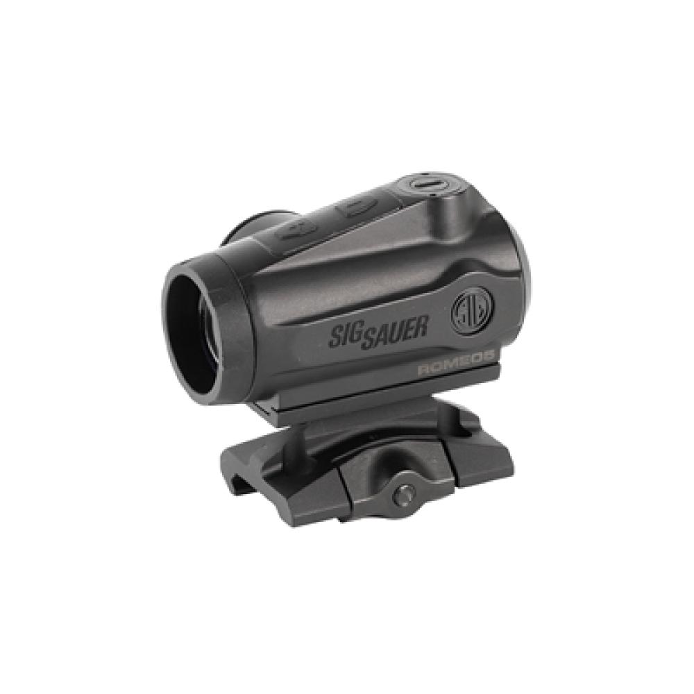 Sig Sauer, ROMEO5 Gen II, Green Dot Sight, 20mm Objective, 2 MOA Green Dot, Matte Finish, Black, Fits Picatinny Rail, Includes Low Mount