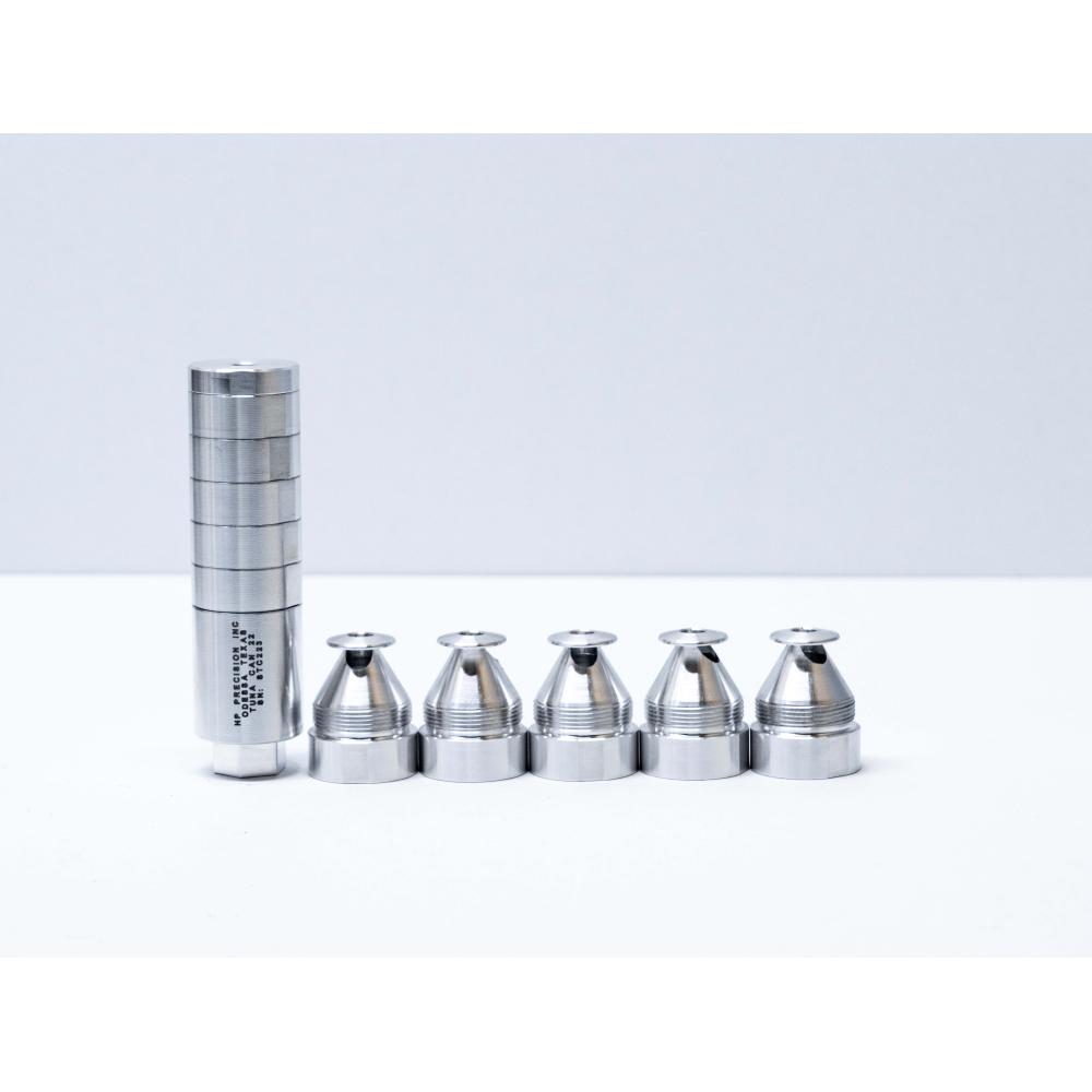 Tuna Cans .22 S Silencer 5 Baffle Stainless Steel