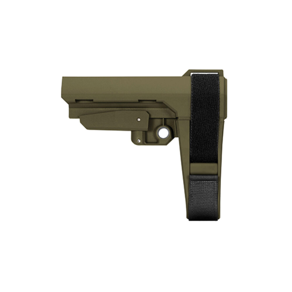 SB Tactical SBA3 X Adjustable for AR Pistol Brace ODG