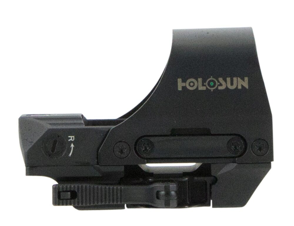 Holosun HE510C-Green Open Reflex 2MOA DOT/65MOA Circle AR15/M4 Optic BLK