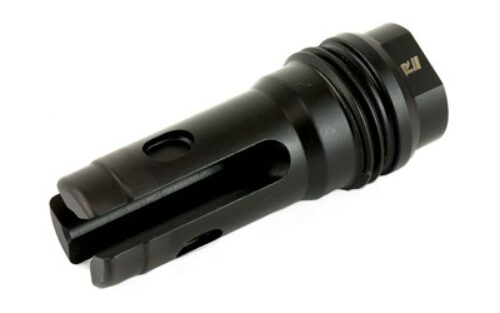 Rugged Suppressor FH003 R3L Flash Mitigation System Black with 5/8-24 tpi Threads & 2.60 OAL for 7.62mm Radiant762, Surge762, Razor762 & Micro30 Suppressors
