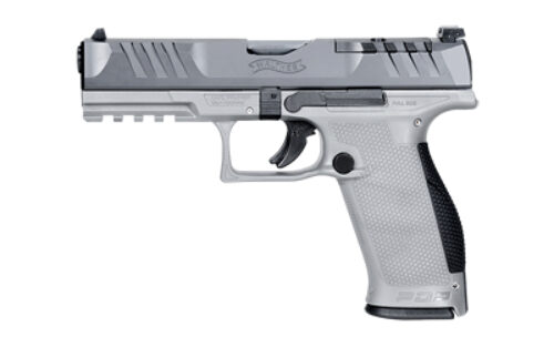 Walther Arms 2858371 PDP Optic Ready 9mm Luger 4.50 18+1 Black Black Steel Slide Performance Duty Textured  Polymer Grip