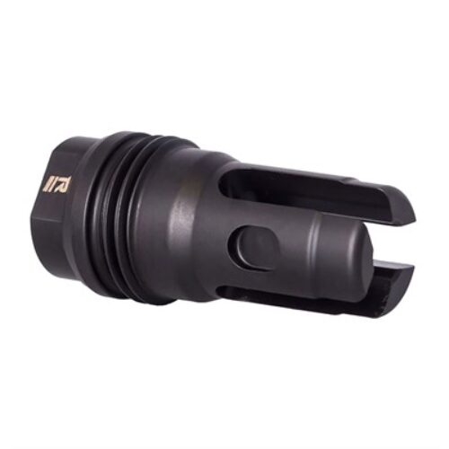 Rugged Suppressor FH010 R3 Flash Mitigation System Black with M18x1.5 Threads & 2.13 OAL for 7.62mm Radiant762, Surge762, Razor762 & Micro30 Suppressors