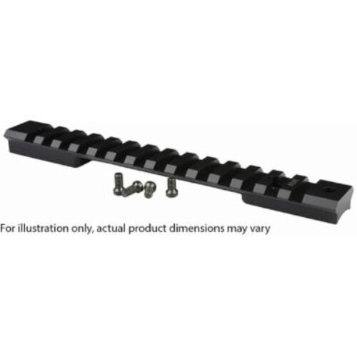Warne 7664-20MOA Mountain Tech Tactical Rail Black Anodized Aluminum Fits Savage 110 HS Precision/New 110 Picatinny/Weaver Mount Short Action 20 MOA