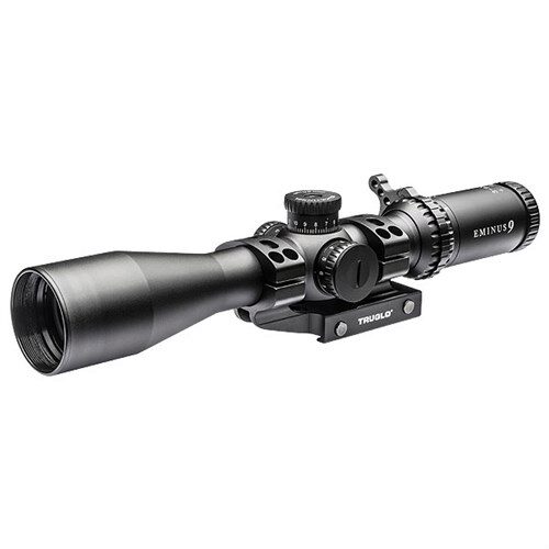 TruGlo TG-8541TLR Eminus  Black Anodized 4-16x44mm 30mm Tube Dual Illuminated (Green/Red)TacPlex MOA Reticle