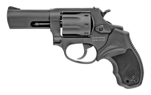 Taurus 2-942M031 942  22 WMR Caliber with 3 Barrel, 8rd Capacity Cylinder, Overall Matte Black Finish Steel & Finger Grooved Black Polymer Grip