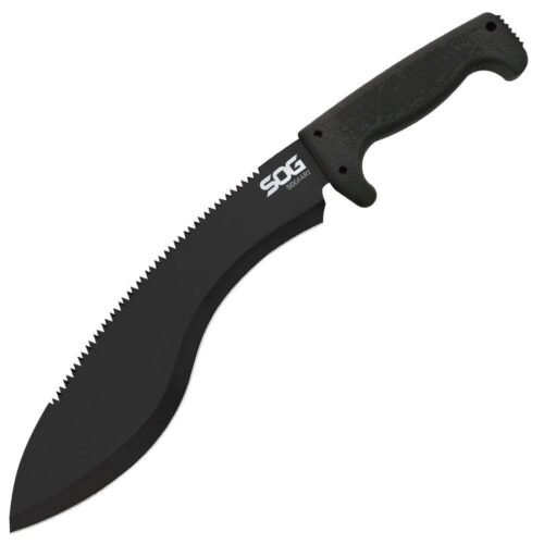 S.O.G SOGMC11N SOGfari  12 Black Hardcased 3Cr13MoV SS Blade Black Kraton Handle 18 Long Includes Sheath