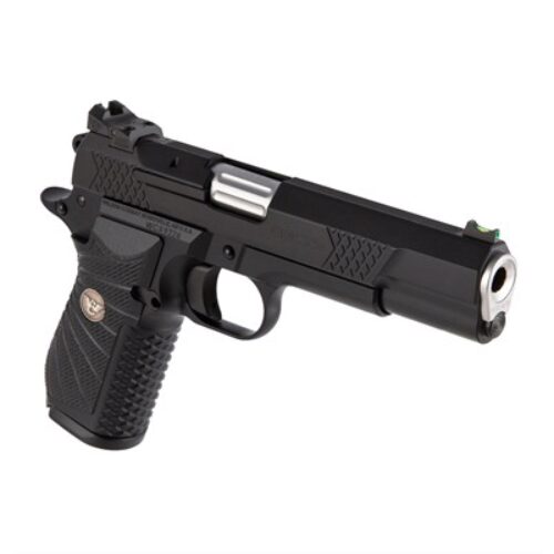 Wilson Combat EDCXLP9 1911 EDC X9L 9mm Luger 5 15+1 Black Armor-Tuff Black G10 Starburst Grip