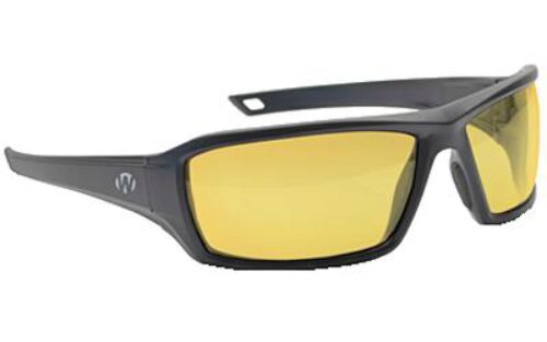Walker's GWPIKNFF2AMB Ballistic Eyewear IKON Forge Adult Amber Lens Matte Black Frame
