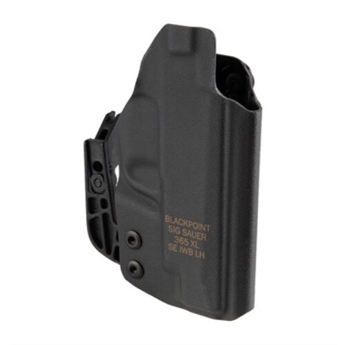 Sig Sauer HOL365XLAPXLH Tactical  IWB Black Polymer Belt Clip Fits Sig P365XL Left Hand