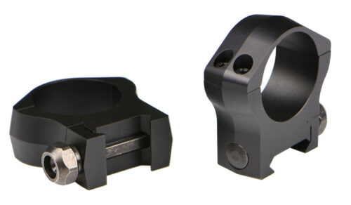 Warne 7200M Mountain Tech Scope Ring Set Fixed For Rifle Maxima/Weaver/Picatinny Low 1 Tube Black Anodized Aluminum