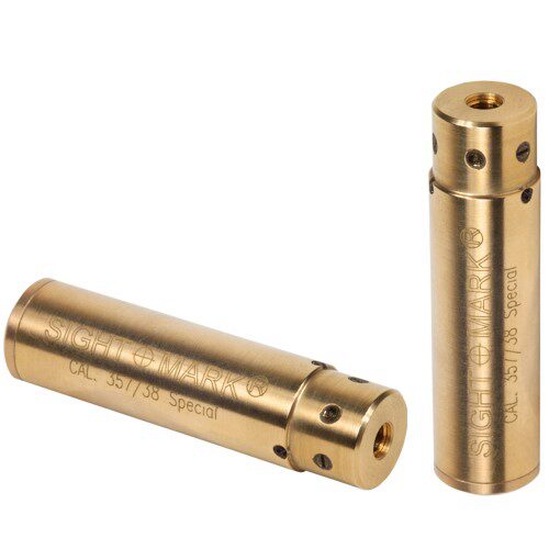 Sightmark SM39018 Boresight  Red Laser for 38 Special/357 Mag Brass Includes Battery Pack & Carrying Case