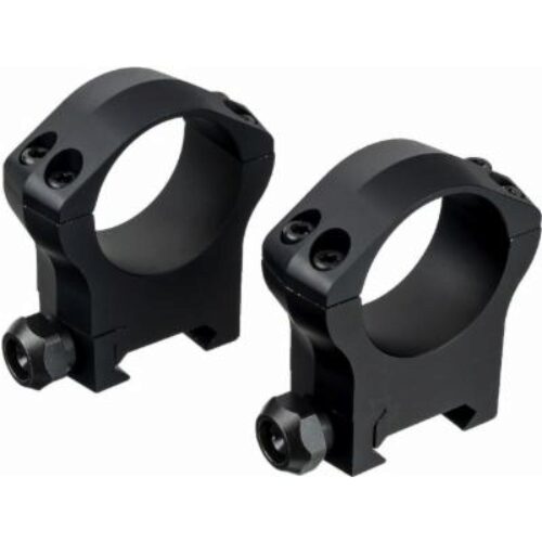 Warne 7215M Mountain Tech Scope Ring Set Fixed For Rifle Picatinny/Weaver High 30mm Tube Black Anodized Aluminum