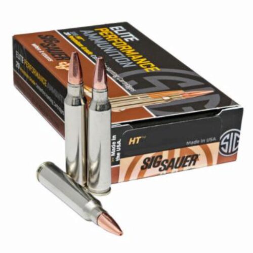 Sig Sauer E3006H120 Elite Copper Hunting  30-06 Springfield 150 gr 2920 fps Copper Solid 20 Bx/10 Cs