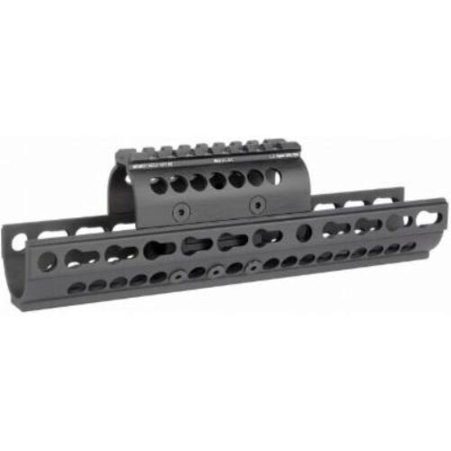 Midwest Industries MICRM105 Combat  Black Hardcoat Anodized 6061-T6 Aluminum 10.50 Picatinny/M-LOK
