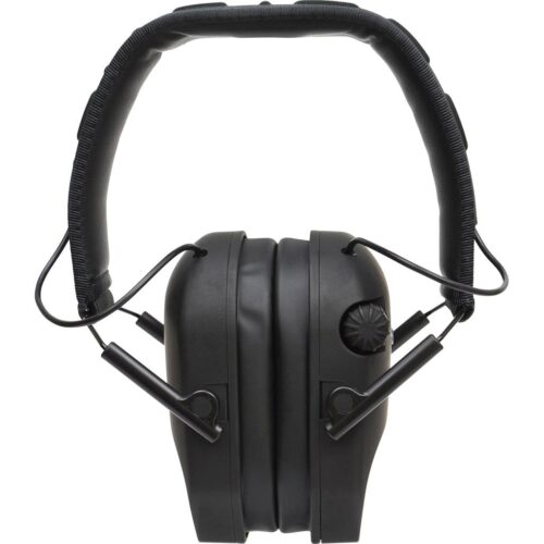 Radians VX0110CS Vertex Slim Electronic Muff 85 dB Over the Head Black Adult 1 Pair