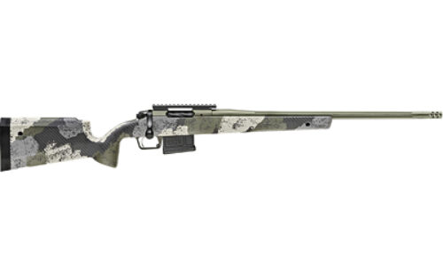Springfield Armory BAW92265CMG Model 2020 WayPoint  6.5 Creedmoor 5+1 Cap 22 Mil-Spec Green Cerakote Rec/Barrel Evergreen Camo Carbon Fiber Hybrid Profile with M-LOK Stock Right Hand (Full Size)
