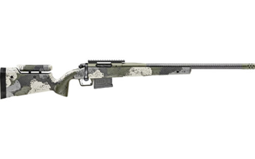 Springfield Armory BAW92265CMCFGA 2020 WayPoint  6.5 Creedmoor 5+1 22 CF Evergreen Camo Hybrid Profile w/Adj Cheek Comb & M-LOK Stock Mil-Spec Green Cerakote Right Hand
