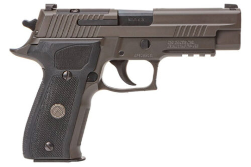 Sig Sauer E26R9LEGIONSAOR2 P226 Full Size Legion SAO 9mm Luger 15+1 4.40, Legion Gray Elite Cerakote, Picatinny Rail Frame, Romeo 1 Slide, Black G10 Grip, Flat Trigger, X-Ray Sights