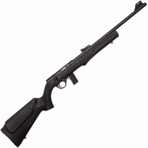 Rossi RB22L1811 RB22  Bolt Action 22 LR Caliber with 10+1 Capacity, 18.50 Barrel, Matte Black Metal Finish & Monte Carlo Black Synthetic Stock Right Hand (Full Size)