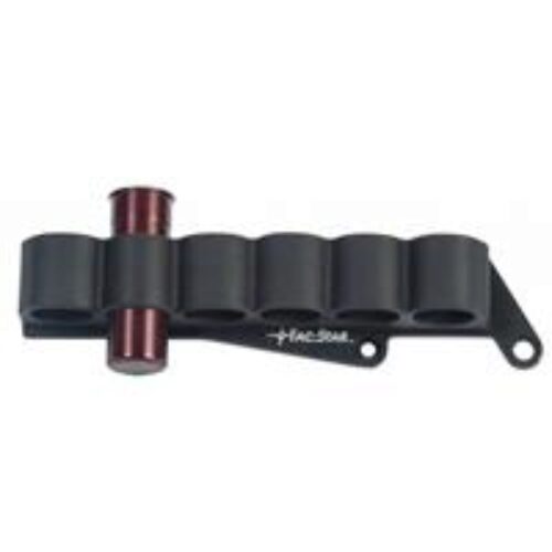TacStar 1081212 Slimline Sideaddle Black Polymer w/Aluminum Mounting Plate for Mossberg 930 12 Gauge