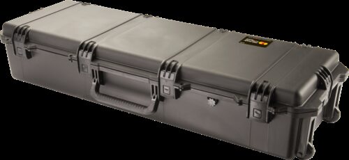 Pelican IM3220 Storm Long Case 44 Black HPX Resin 2 gun w/Wheels