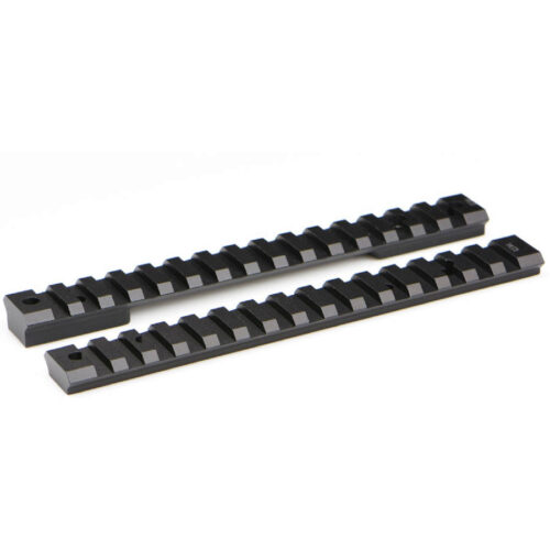 Warne 767520MOA Winchester Model 70 Mountain Tech Black Anodized 20 MOA