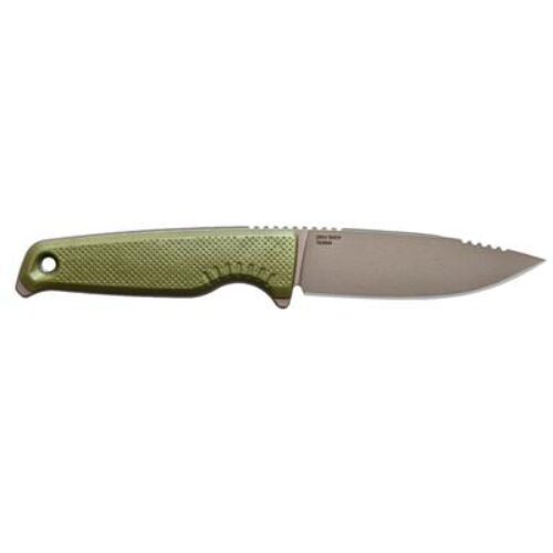S.O.G SOG17790357 Altair FX 3.40 Fixed Plain Satin TiNi Cryo CPM 154 SS Blade/ Field Green GRN Handle