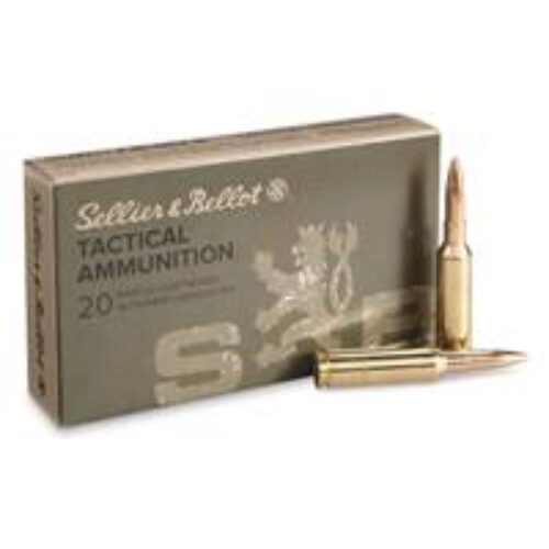 Sellier & Bellot SB65A Rifle  6.5 Creedmoor 140 gr 2658 fps Full Metal Jacket Boat-Tail (FMJBT) 20 Bx/25 Cs