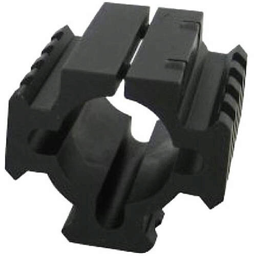 TacStar 1081100 Shotgun Rail Mount Black 1.80 Long